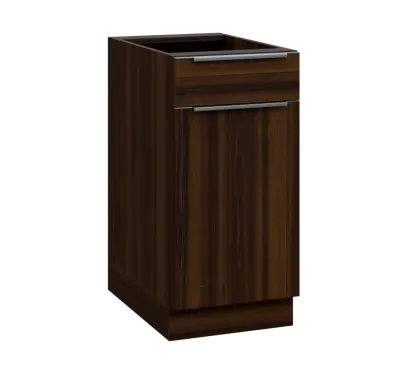 SIS - 4DZ spodní skříňka, 1-dveřová, 1-zásuvková, pravá, 870x400x600, ořech královský SIS - 4DZ spodní skříňka, 1-dveřová, 1-zásuvková, pravá, 870x400x600, ořech královský